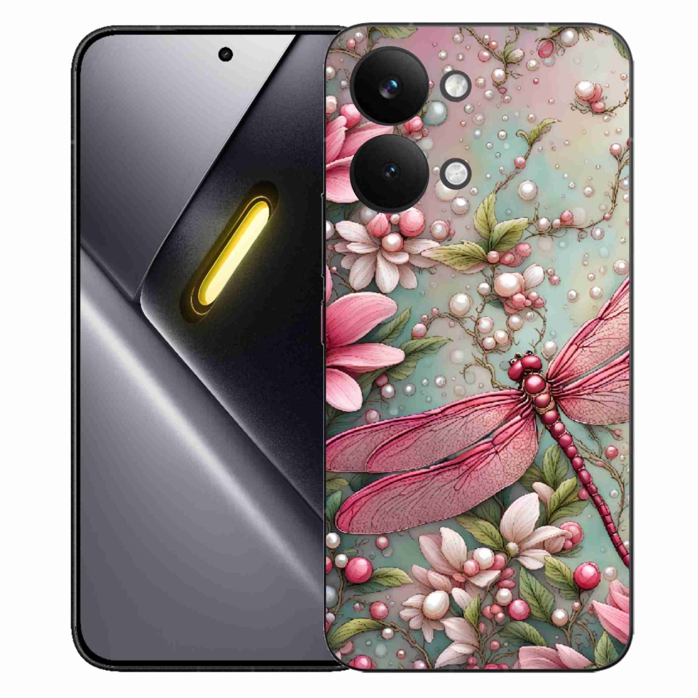 Gél borítás mmCase a Xiaomi Poco X8 Pro Max készülékhez - szitakötő