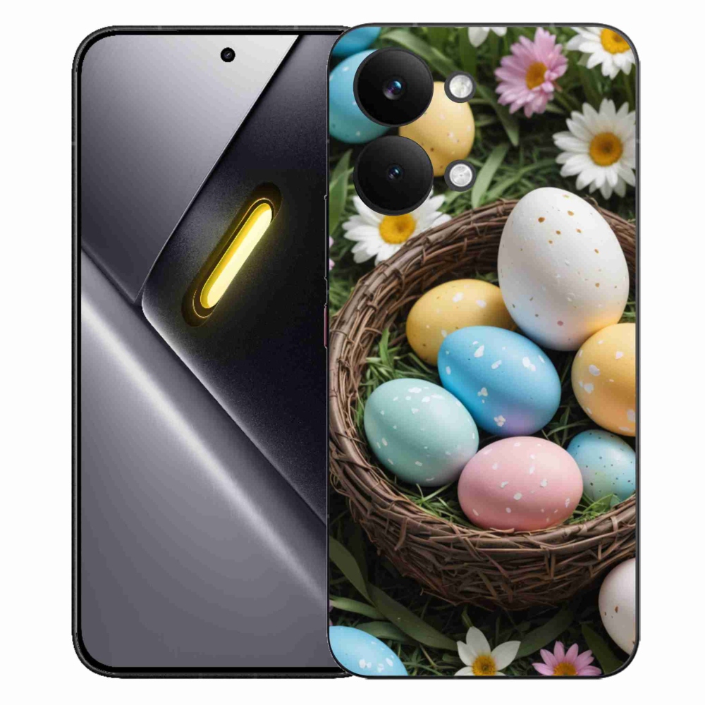 Gél borítás mmCase a Xiaomi Poco X8 Pro Max számára - Húsvéti tojások 2