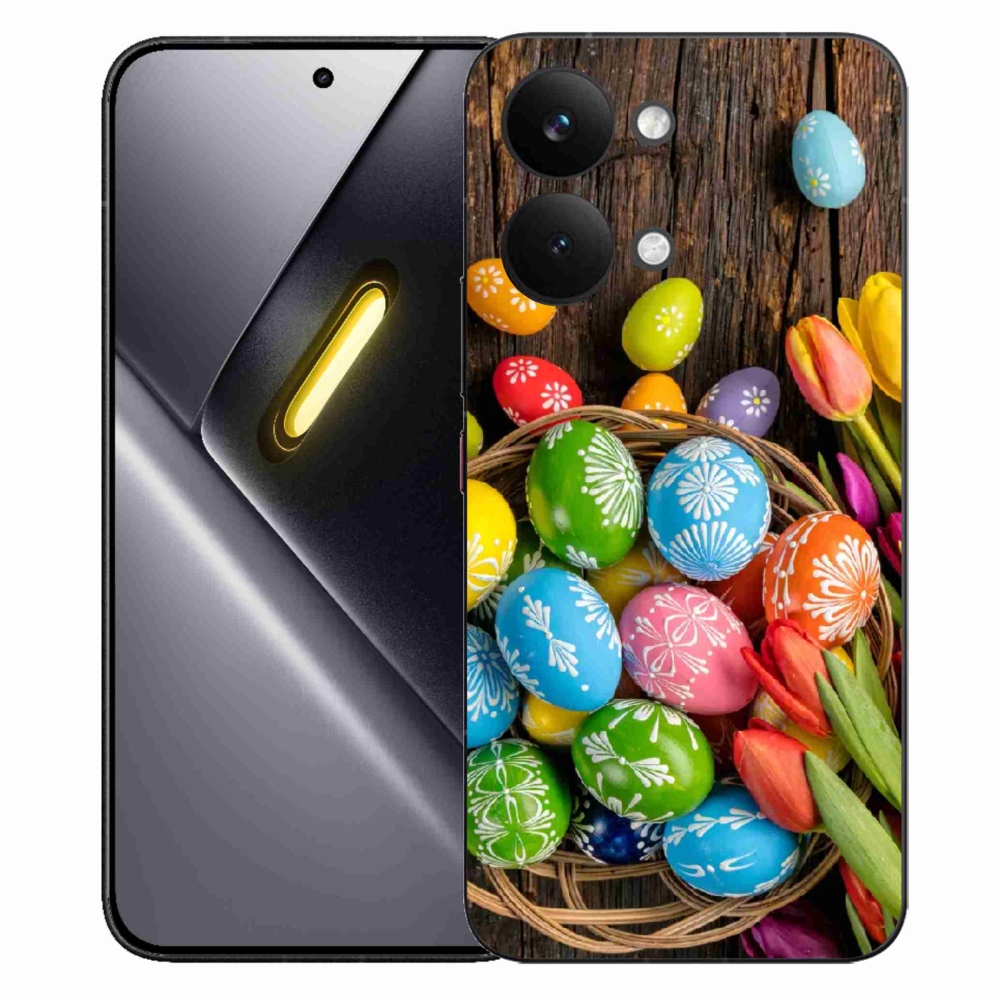 Gél borítás mmCase a Xiaomi Poco X8 Pro Max számára - Húsvéti tojás