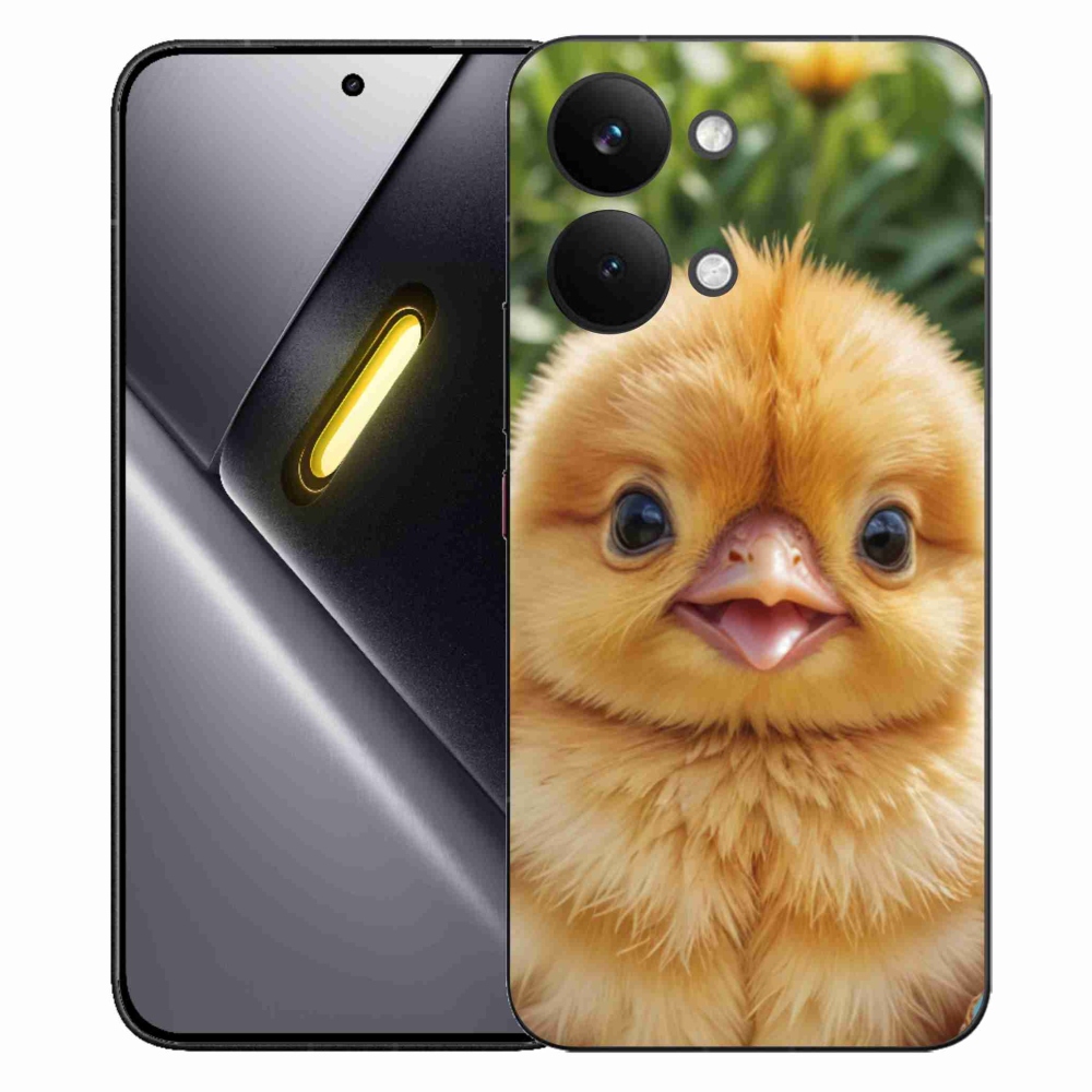 Gél borítás mmCase a Xiaomi Poco X8 Pro Max számára - boldog csaj