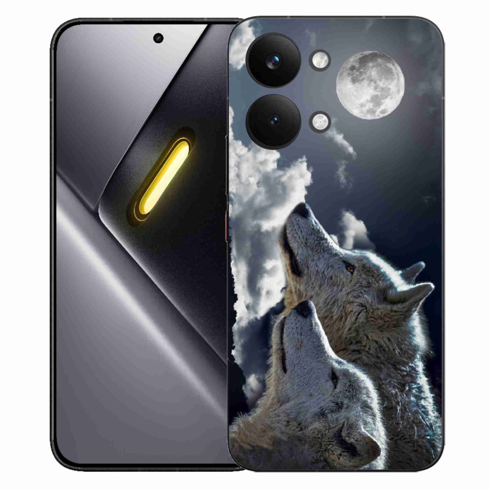 Gél borítás mmCase a Xiaomi Poco X8 Pro Max készülékhez - farkasok