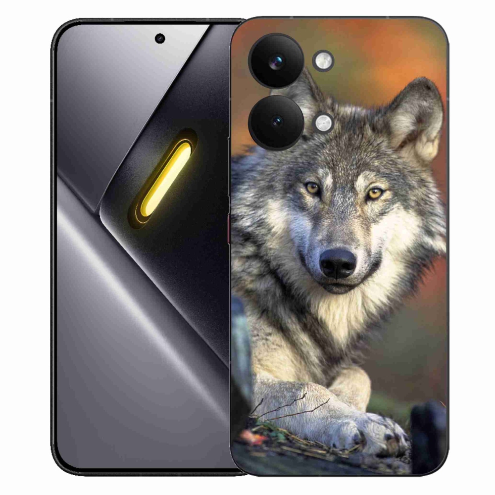 Gél borítás mmCase a Xiaomi Poco X8 Pro Max készülékhez - farkas