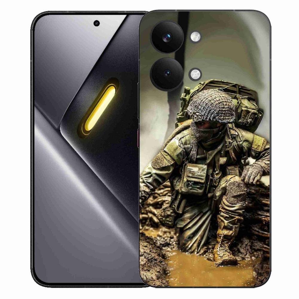 Gél borítás mmCase a Xiaomi Poco X8 Pro Max-hoz - katonásabb