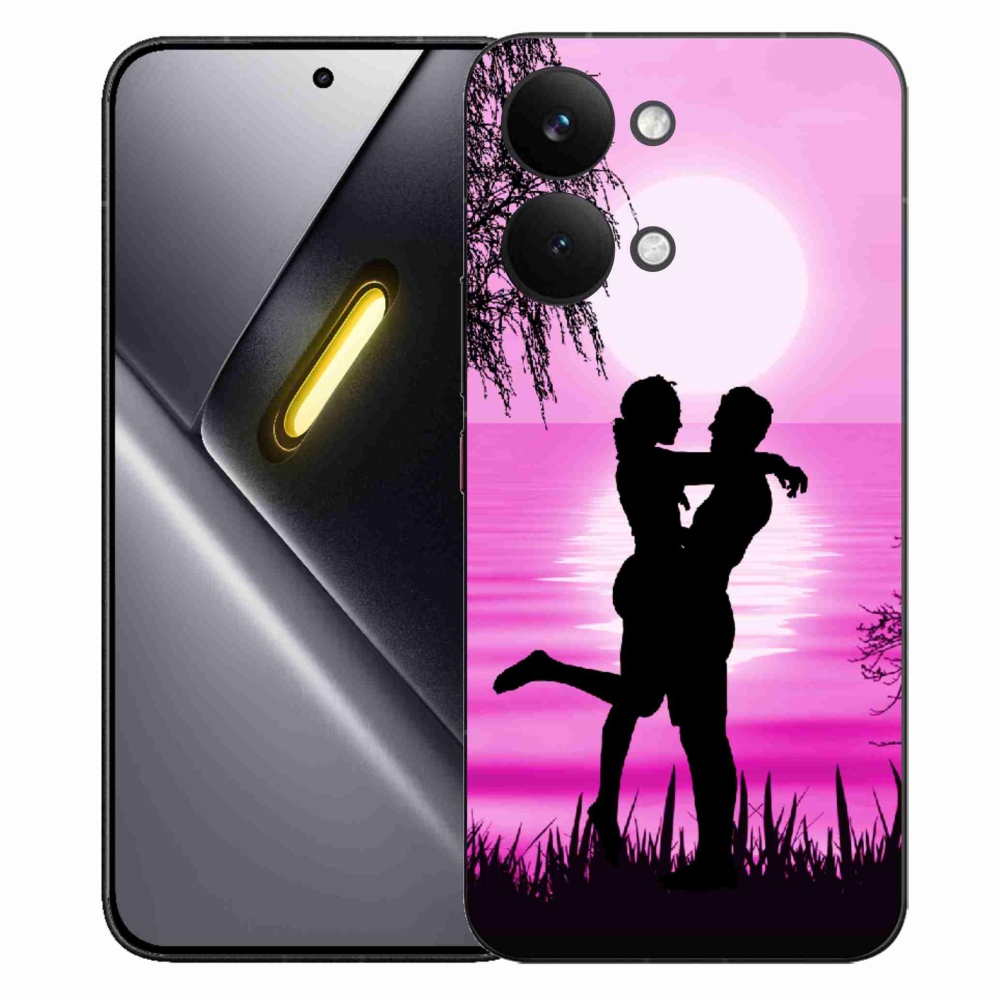 Gél borítás mmCase a Xiaomi Poco X8 Pro Max számára - naplemente