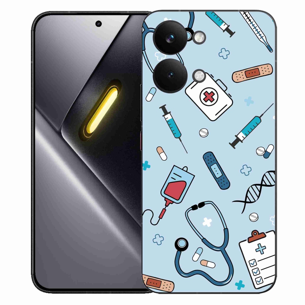 Gél borítás mmCase a Xiaomi Poco X8 Pro Max számára - egészség 1