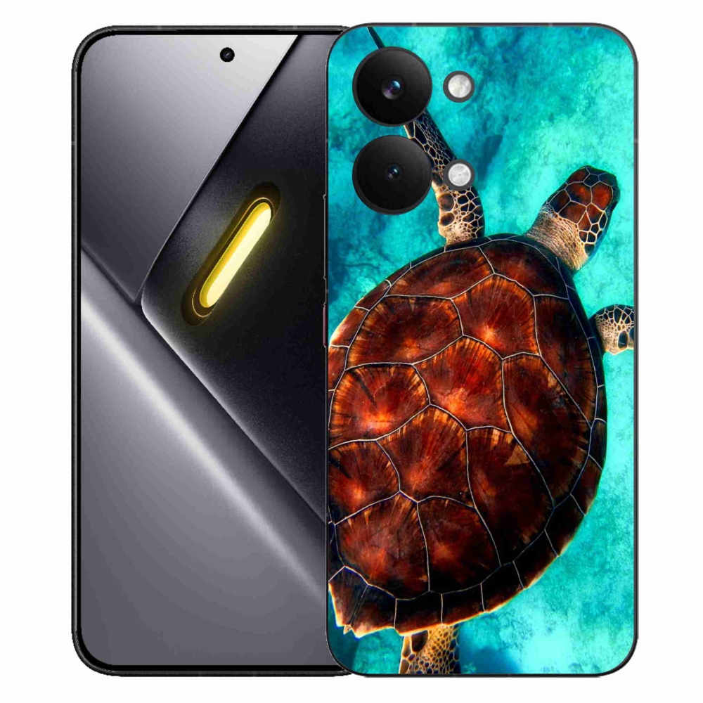 Gél borítás mmCase a Xiaomi Poco X8 Pro Max készülékhez - teknősbéka