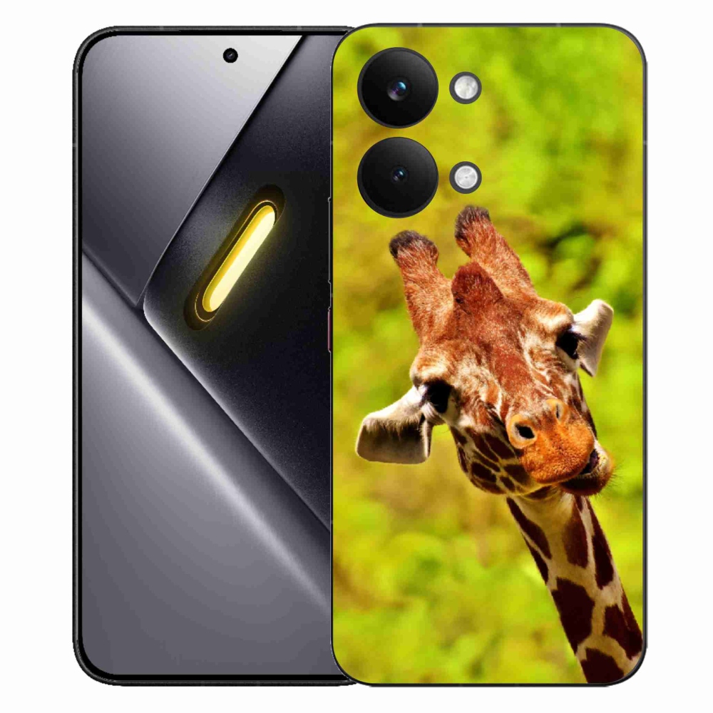 Gél borítás mmCase a Xiaomi Poco X8 Pro Max készülékhez - zsiráf