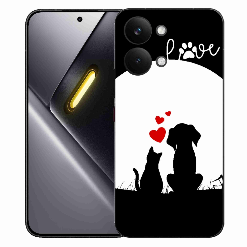 Gél borítás mmCase a Xiaomi Poco X8 Pro Max számára - állati szeretet