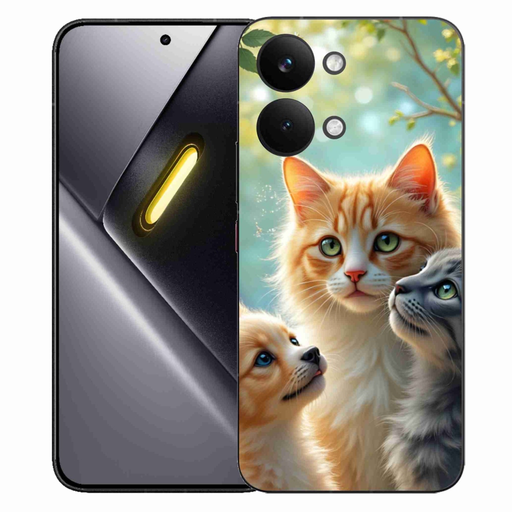 Gél borítás mmCase a Xiaomi Poco X8 Pro Max számára - állati barátság 2