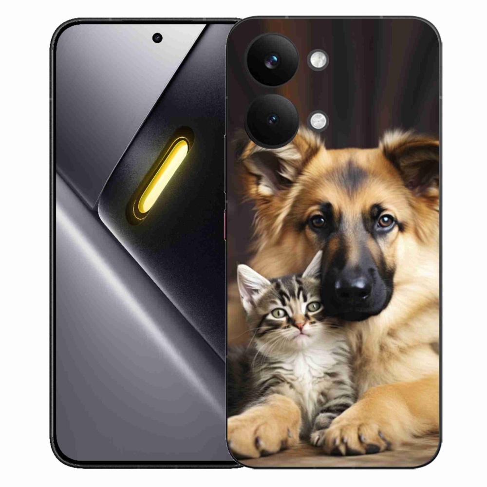 Gél borítás mmCase a Xiaomi Poco X8 Pro Max számára - állatbarátság