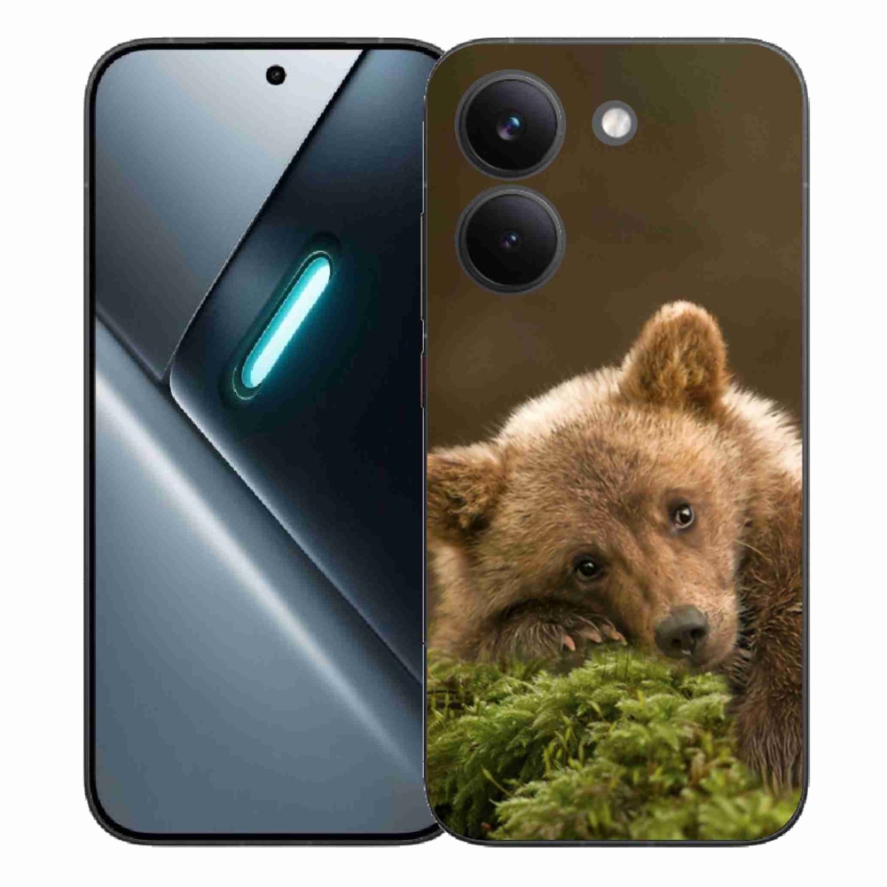 Gél borítás mmCase a Xiaomi Poco X8 Pro számára - medve