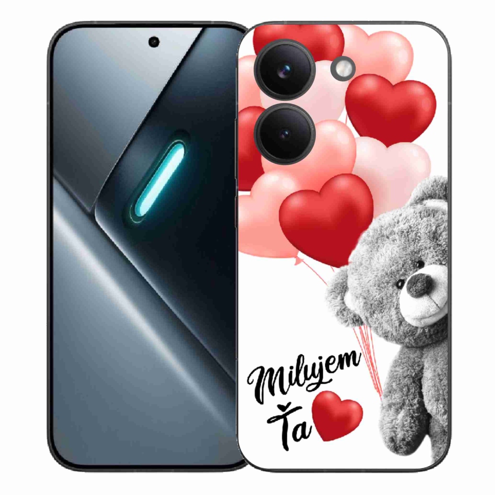 Gél borítás mmCase a Xiaomi Poco X8 Pro számára - I love you en