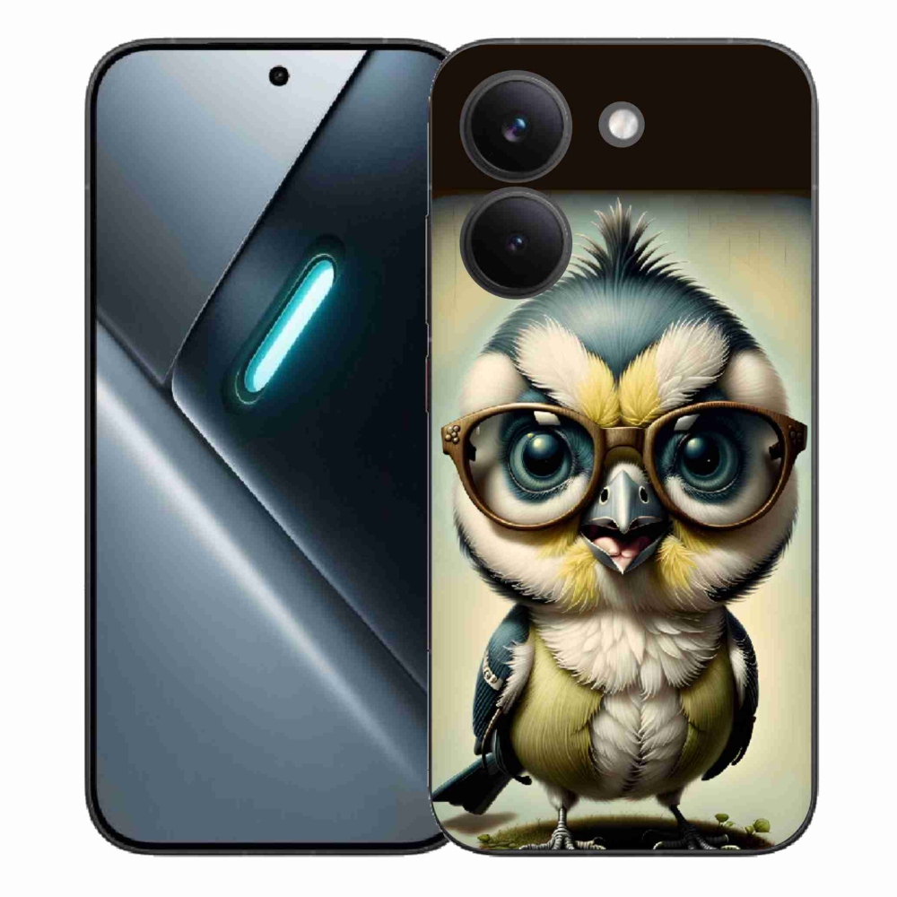 Gél borítás mmCase a Xiaomi Poco X8 Pro - kölyök szemüveggel