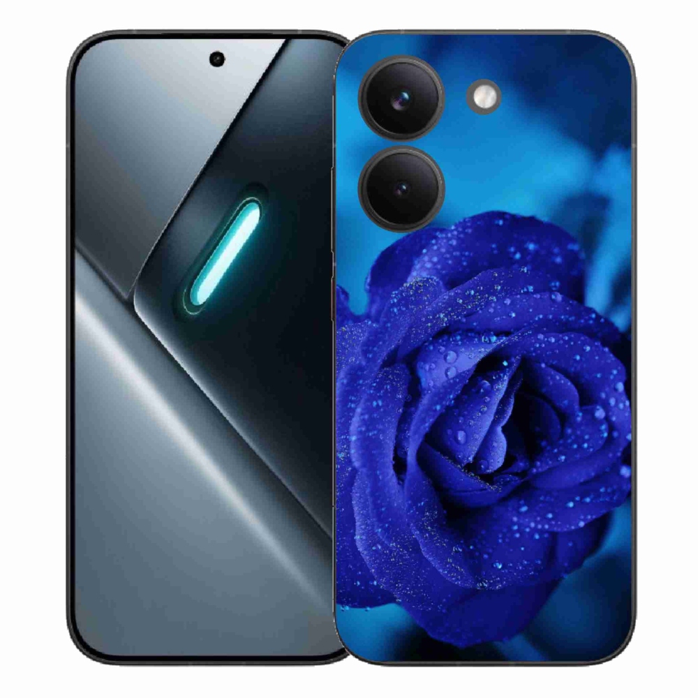 Gél borítás mmCase a Xiaomi Poco X8 Pro készülékhez - kék rózsa