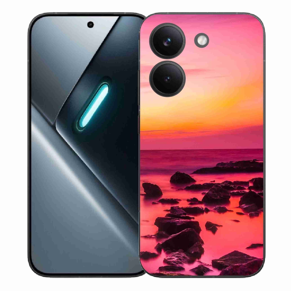 Gél borítás mmCase a Xiaomi Poco X8 Pro számára - tenger és ragyogás