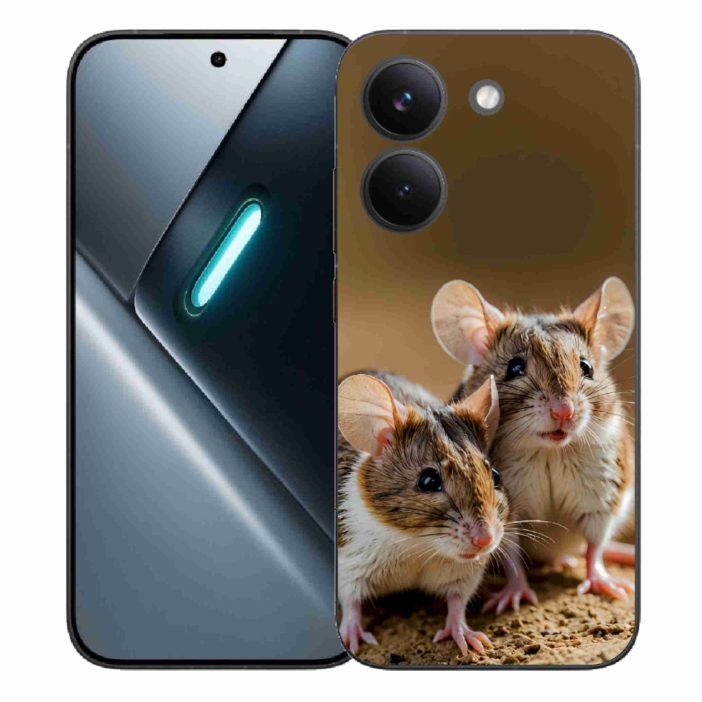 Gél borítás mmCase a Xiaomi Poco X8 Pro számára - egér duó
