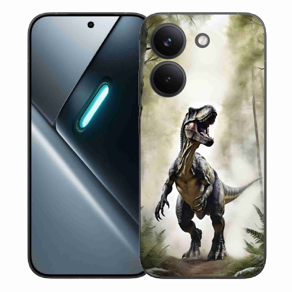 Gél borítás mmCase a Xiaomi Poco X8 Pro készülékhez - dühös T-Rex