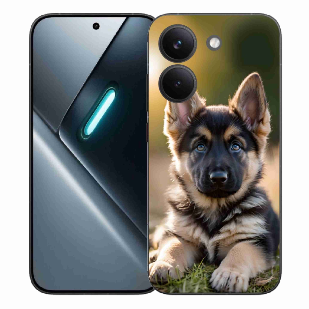 Gél borítás mmCase a Xiaomi Poco X8 Pro számára - Német juhászkutya a természetben