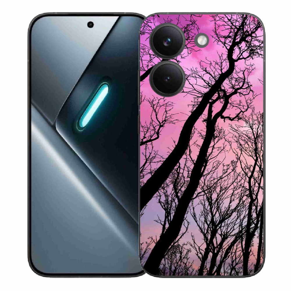 Gél borítás mmCase a Xiaomi Poco X8 Pro számára - kidőlt fák