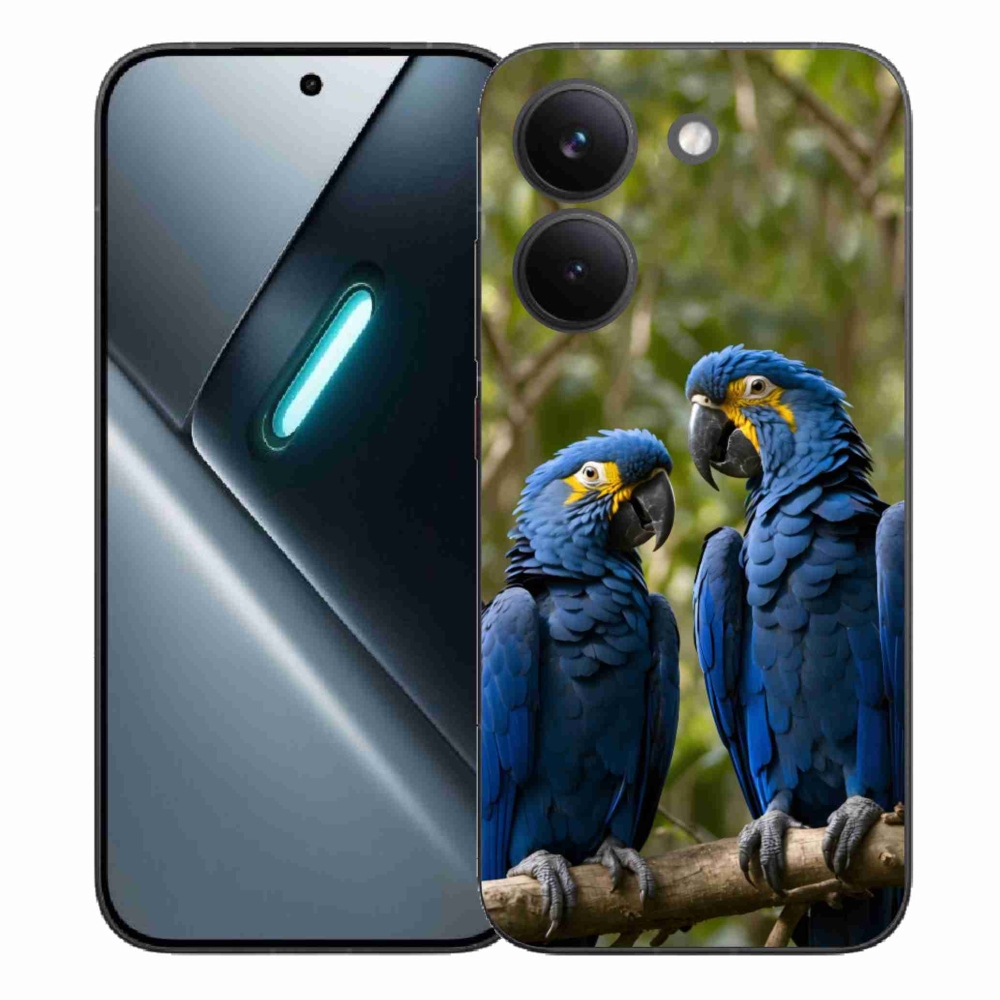 Gél borítás mmCase a Xiaomi Poco X8 Pro készülékhez - papagáj duó
