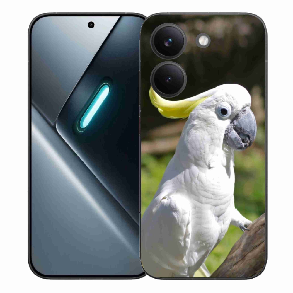 Gél borítás mmCase a Xiaomi Poco X8 Pro készülékhez - papagáj kakadu 2