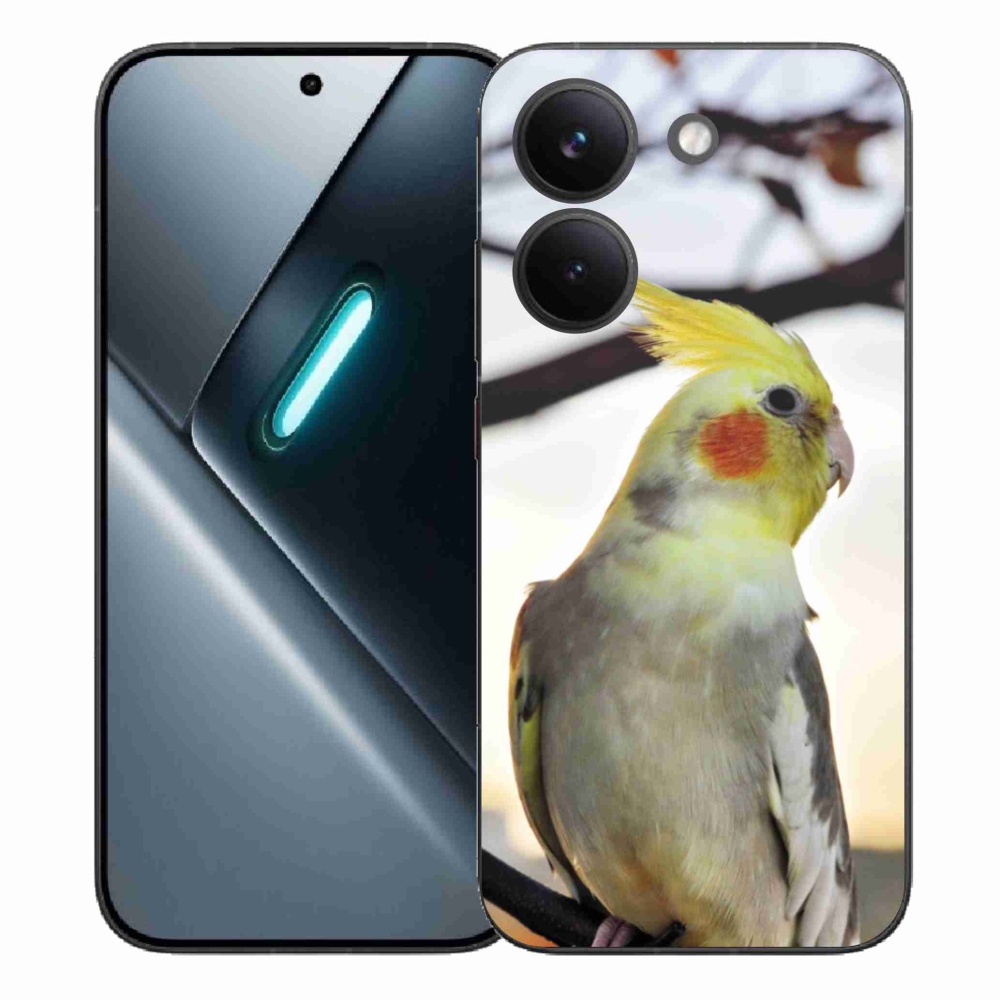 Gél borítás mmCase a Xiaomi Poco X8 Pro készülékhez - papagáj korela