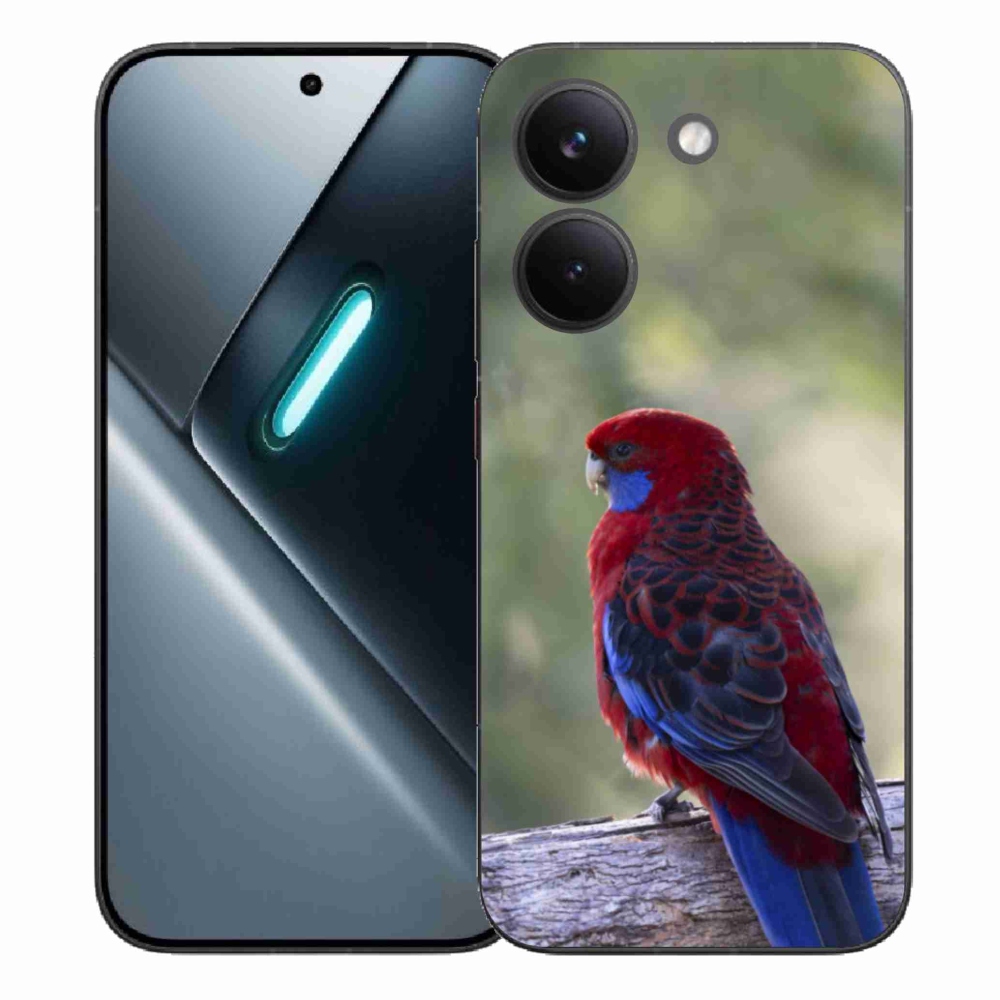 Gél borítás mmCase a Xiaomi Poco X8 Pro készülékhez - papagáj rosela