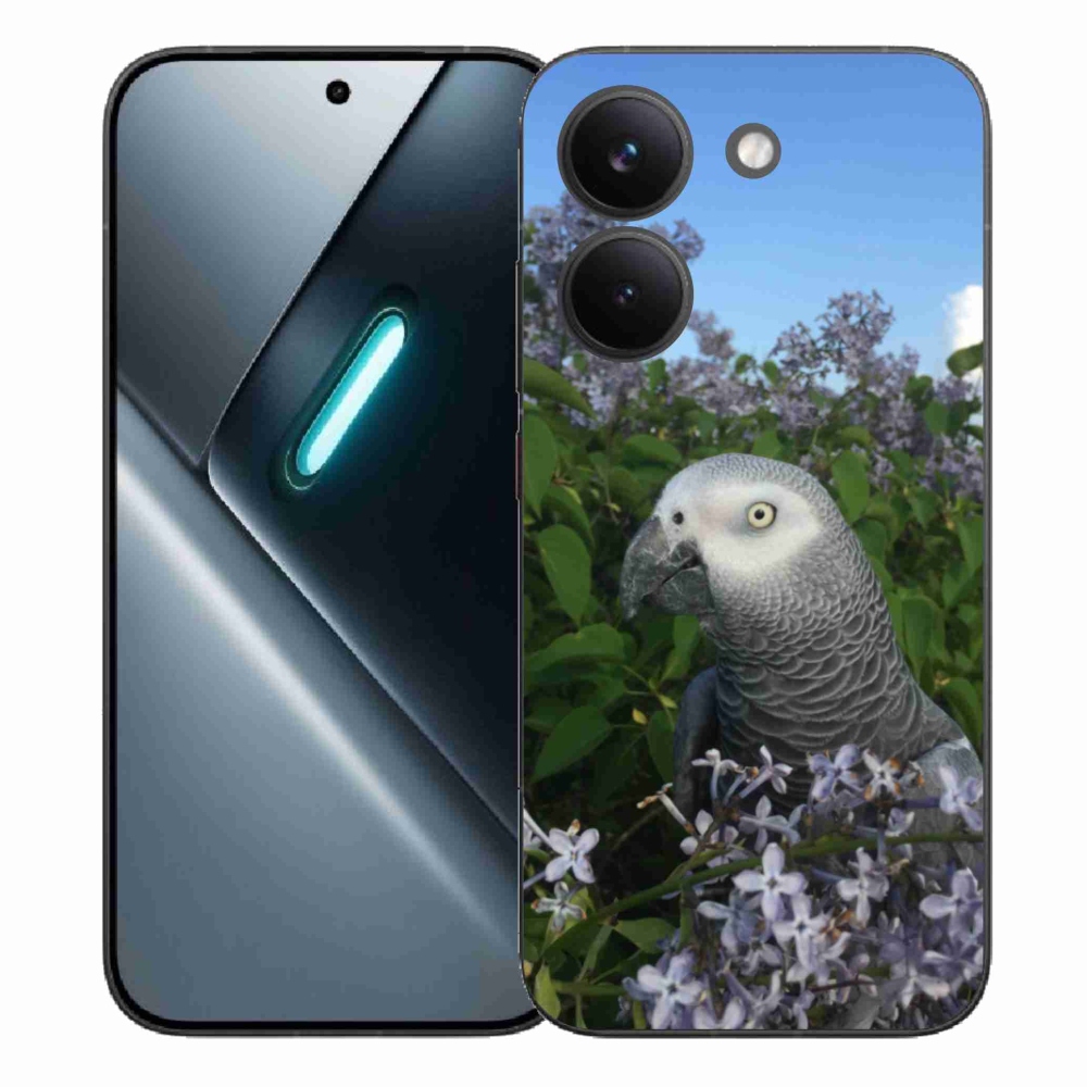 Gél borítás mmCase a Xiaomi Poco X8 Pro készülékhez - papagáj jacco