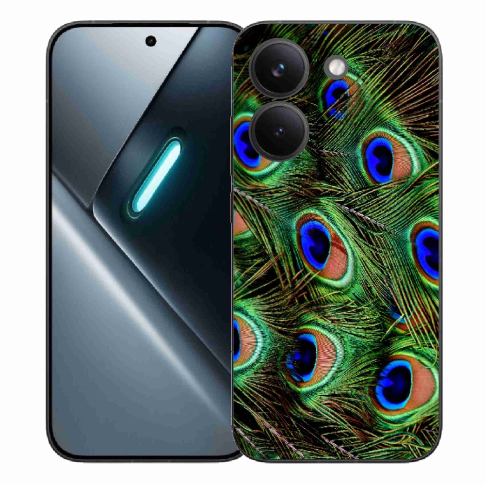 Gél borítás mmCase a Xiaomi Poco X8 Pro készülékhez - pávatoll