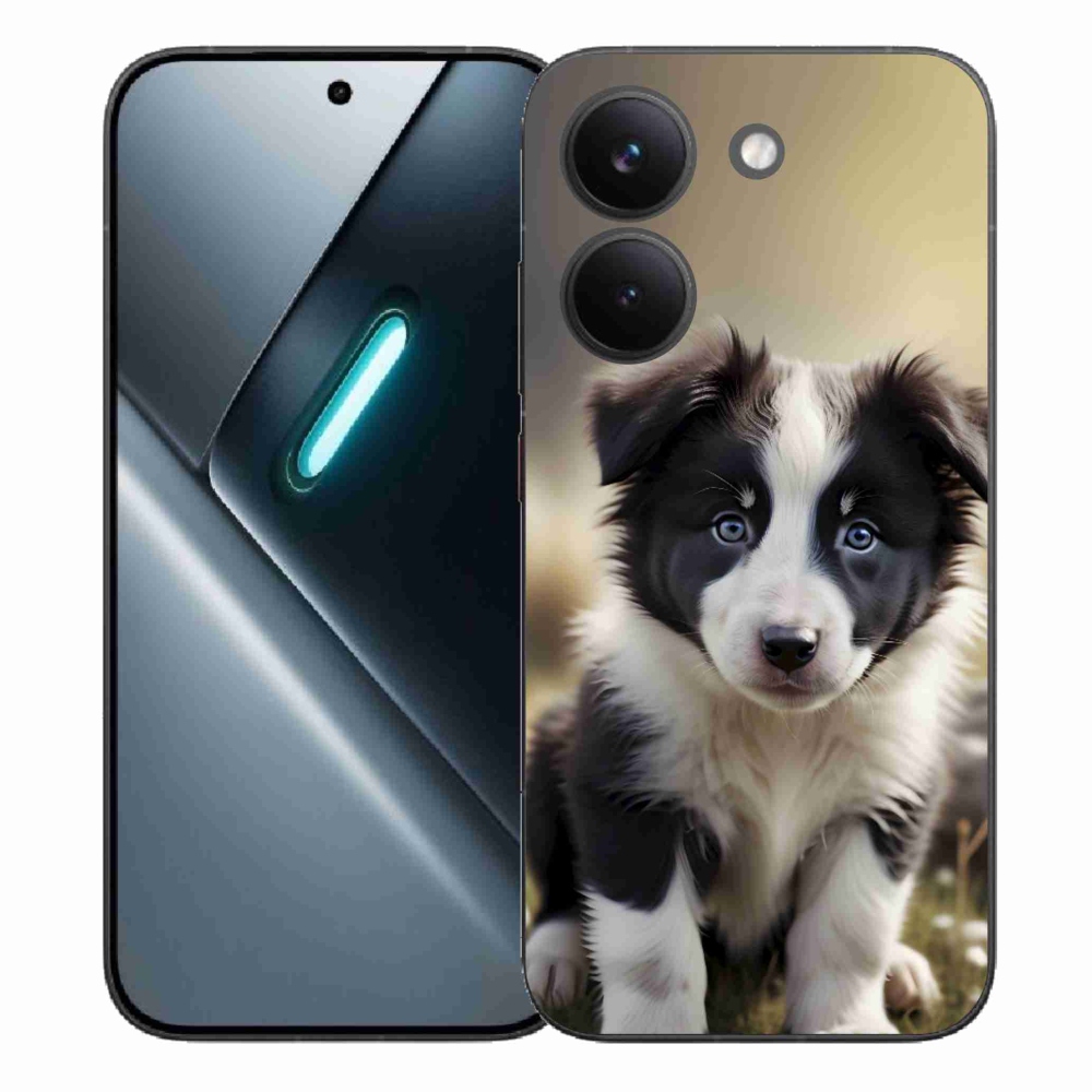 Gél borító mmCase a Xiaomi Poco X8 Pro számára - aranyos border collie