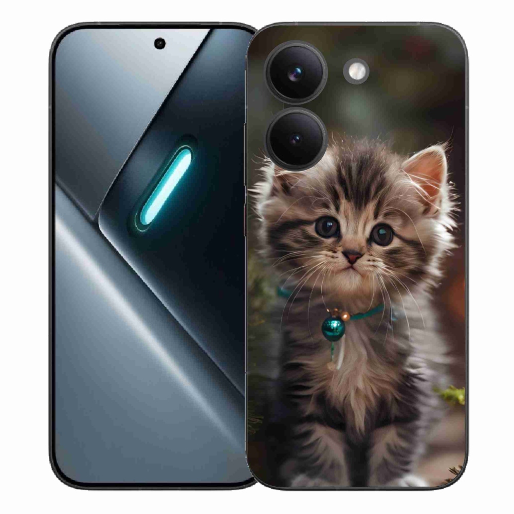 Gél borítás mmCase a Xiaomi Poco X8 Pro számára - aranyos cica 11