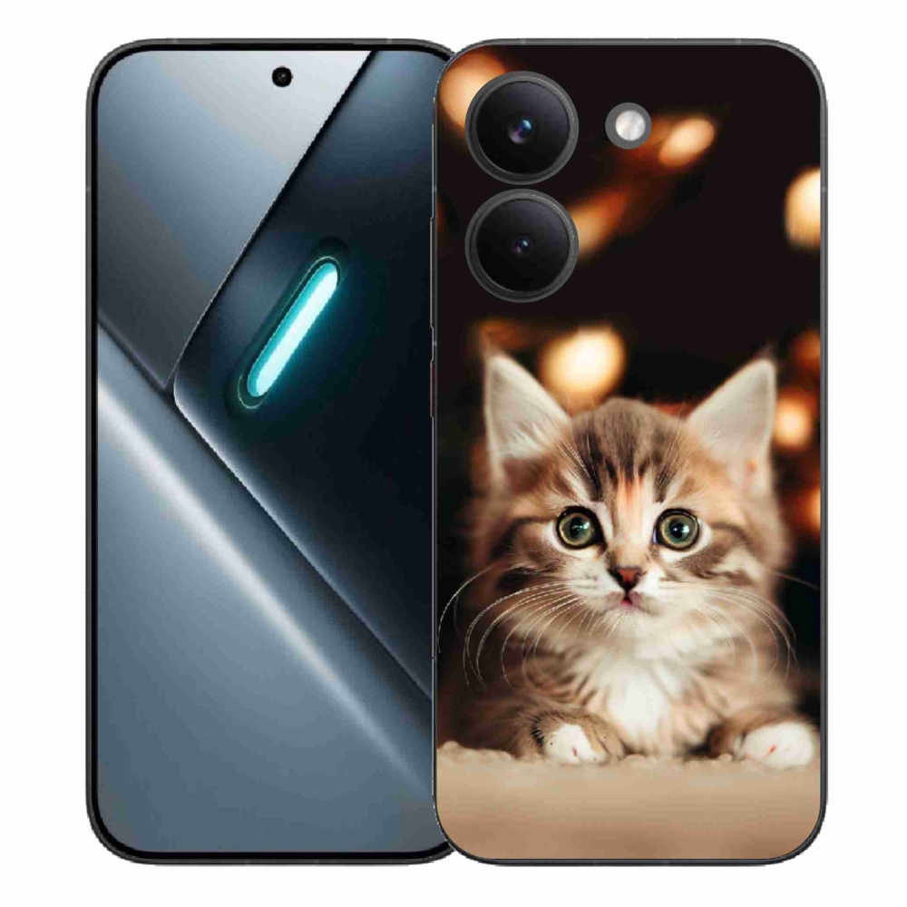 Gél borítás mmCase a Xiaomi Poco X8 Pro számára - aranyos cica 2