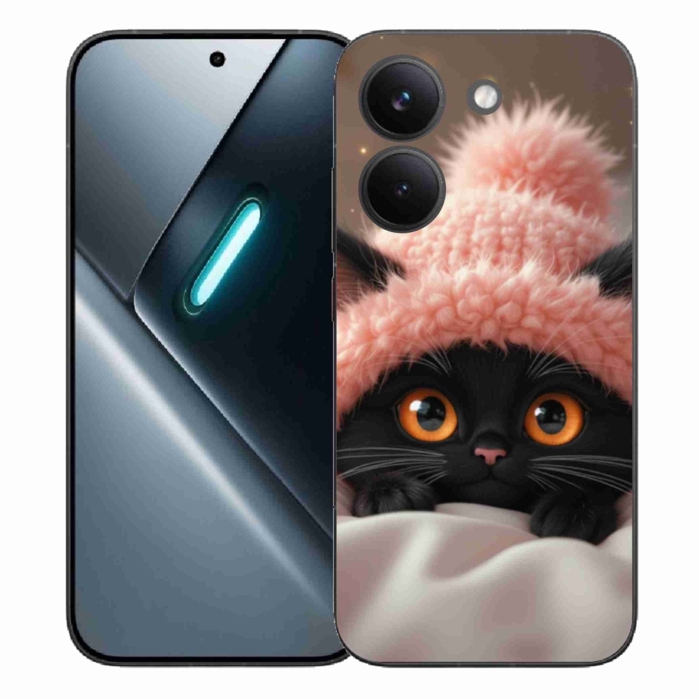 Gél borítás mmCase a Xiaomi Poco X8 Pro számára - aranyos cica 7