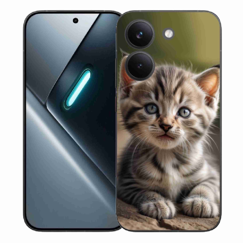 Gél borítás mmCase a Xiaomi Poco X8 Pro számára - aranyos cica 9