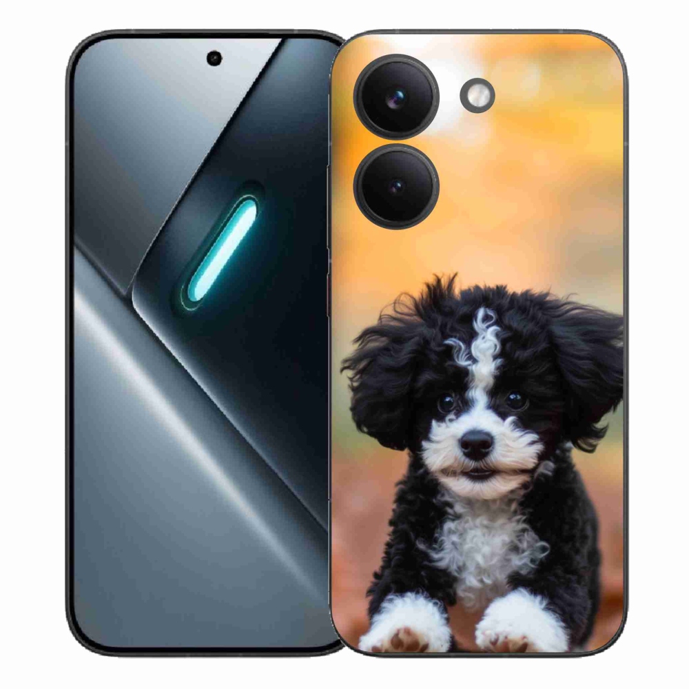 Gél borítás mmCase a Xiaomi Poco X8 Pro számára - aranyos kiskutya 2