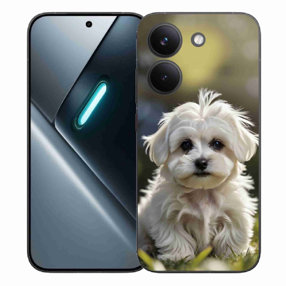 Gél borítás mmCase a Xiaomi Poco X8 Pro számára - aranyos máltai kutya