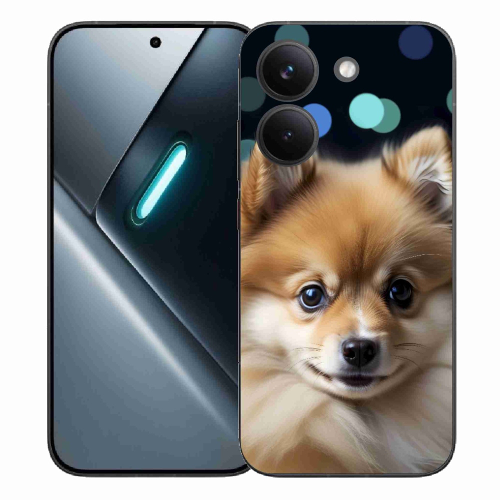 Gél borítás mmCase a Xiaomi Poco X8 Pro számára - aranyos pomerániai állat