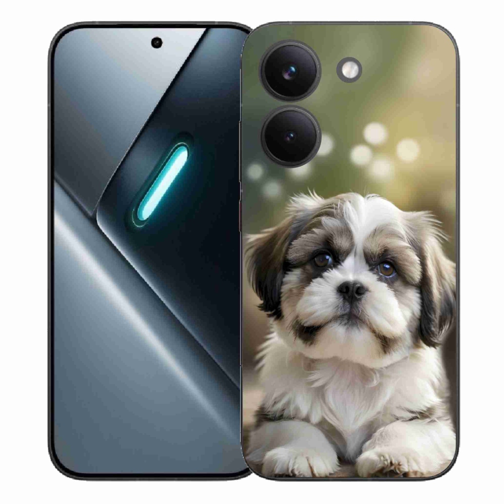 Gél borítás mmCase a Xiaomi Poco X8 Pro számára - aranyos shih-tzu