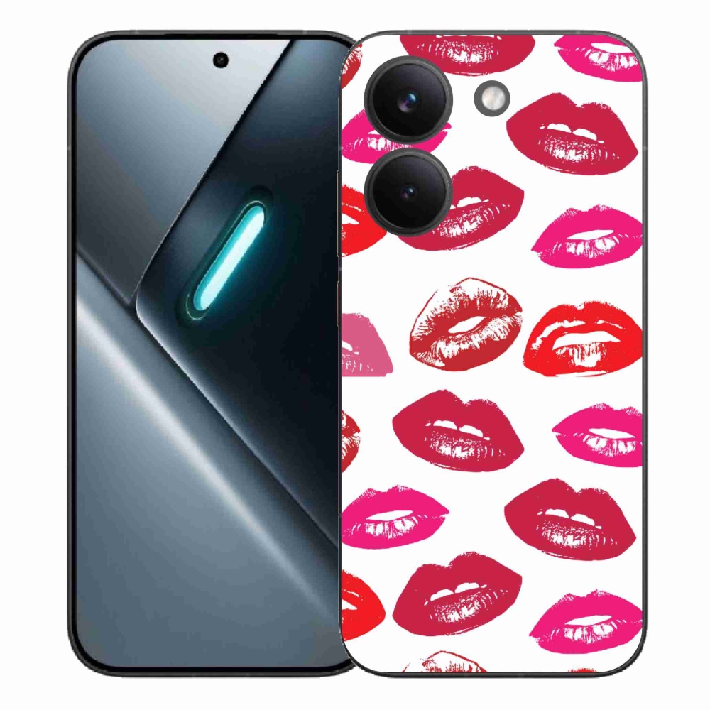 Gél borítás mmCase a Xiaomi Poco X8 Pro számára - ajkak