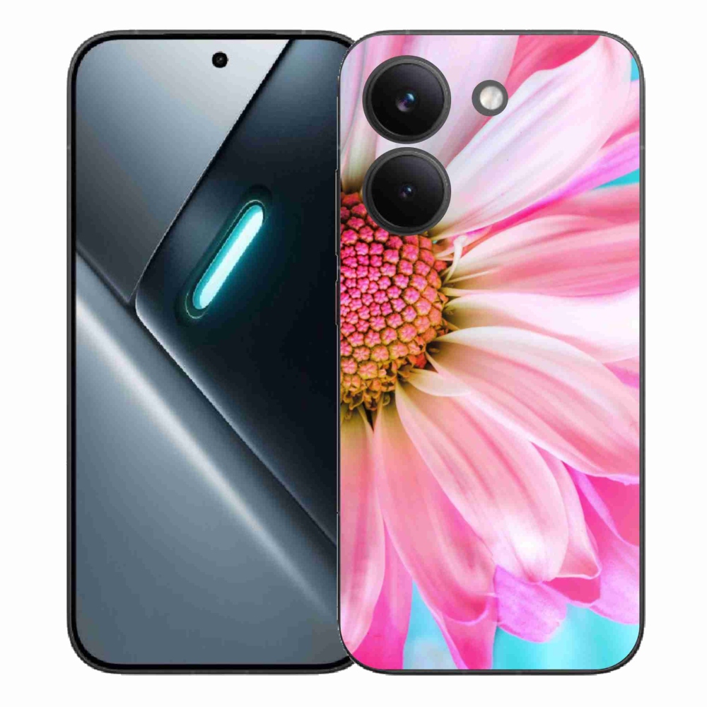 Gél borítás mmCase a Xiaomi Poco X8 Pro készülékhez - rózsaszín virág