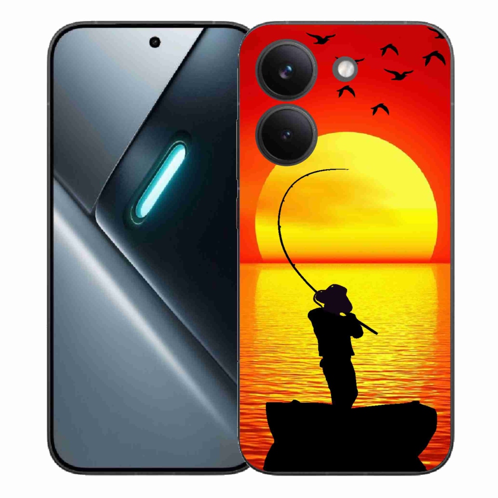 Gél borítás mmCase a Xiaomi Poco X8 Pro számára - halászat