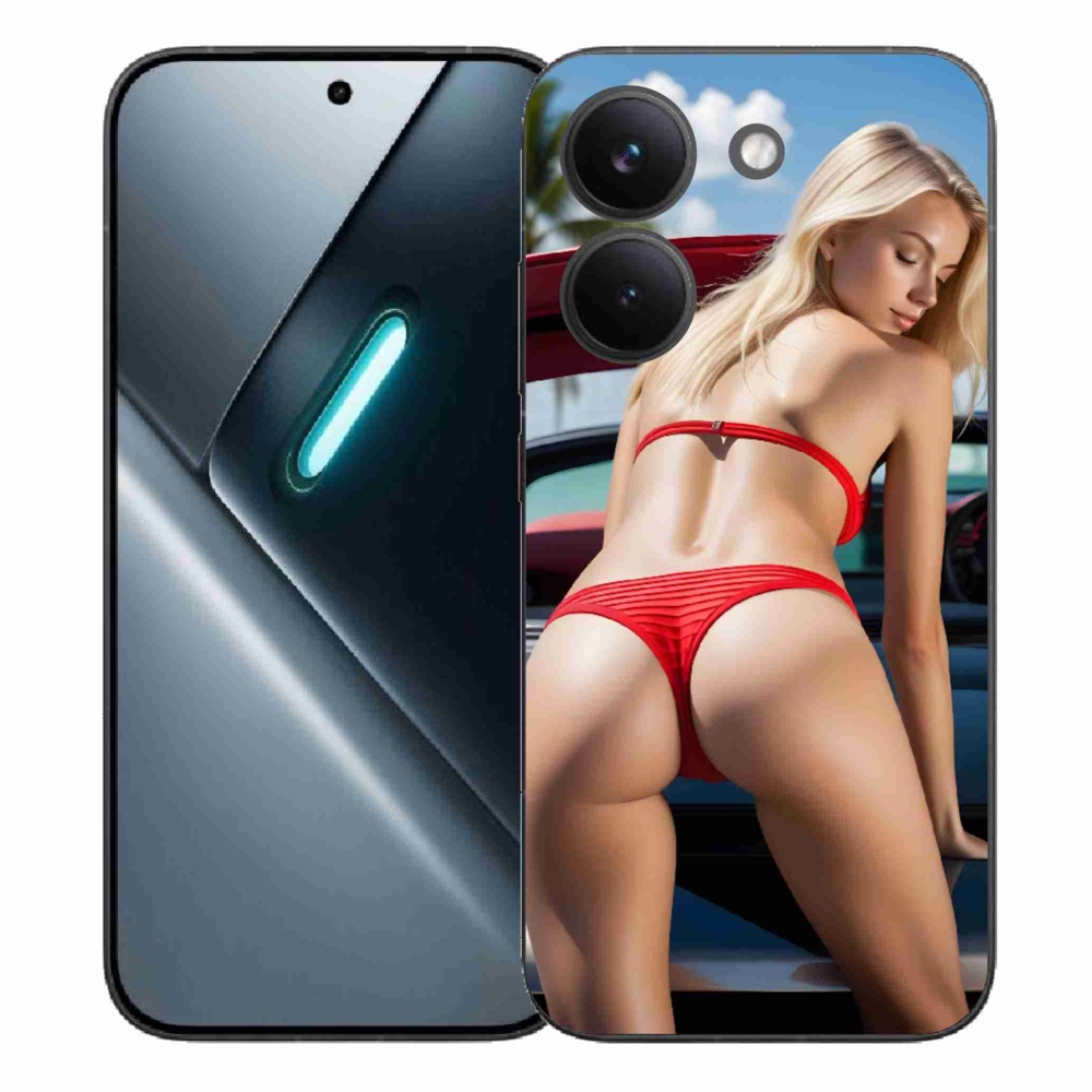 Gél borítás mmCase a Xiaomi Poco X8 Pro számára - szexi nő 2