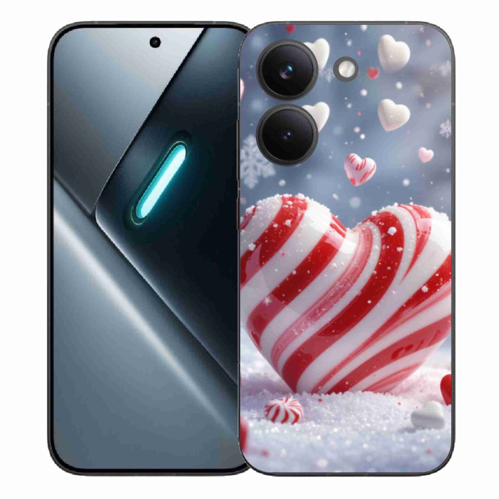 Gél borítás mmCase a Xiaomi Poco X8 Pro számára - édes szív