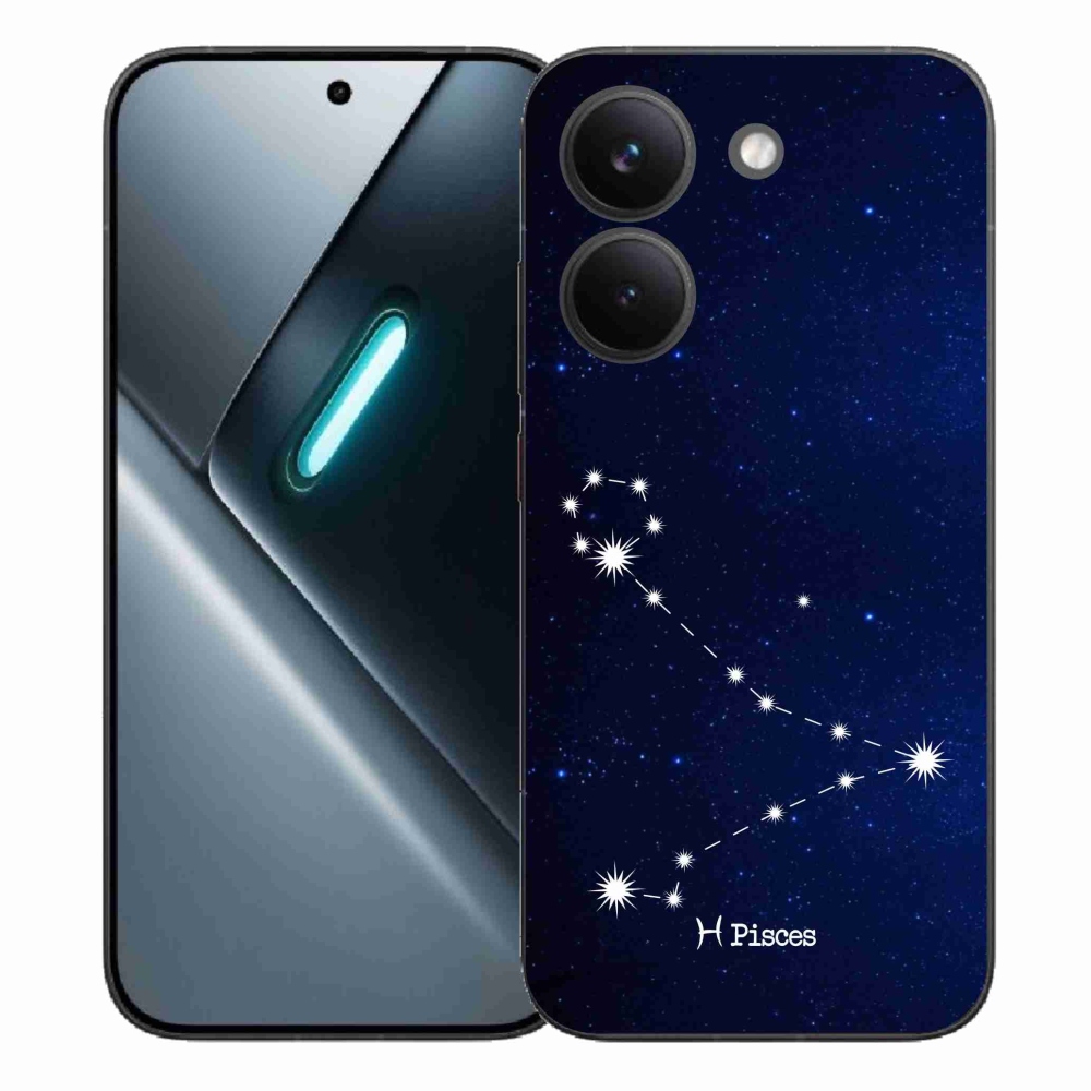 Gél borítás mmCase a Xiaomi Poco X8 Pro számára - csillagkép Halak