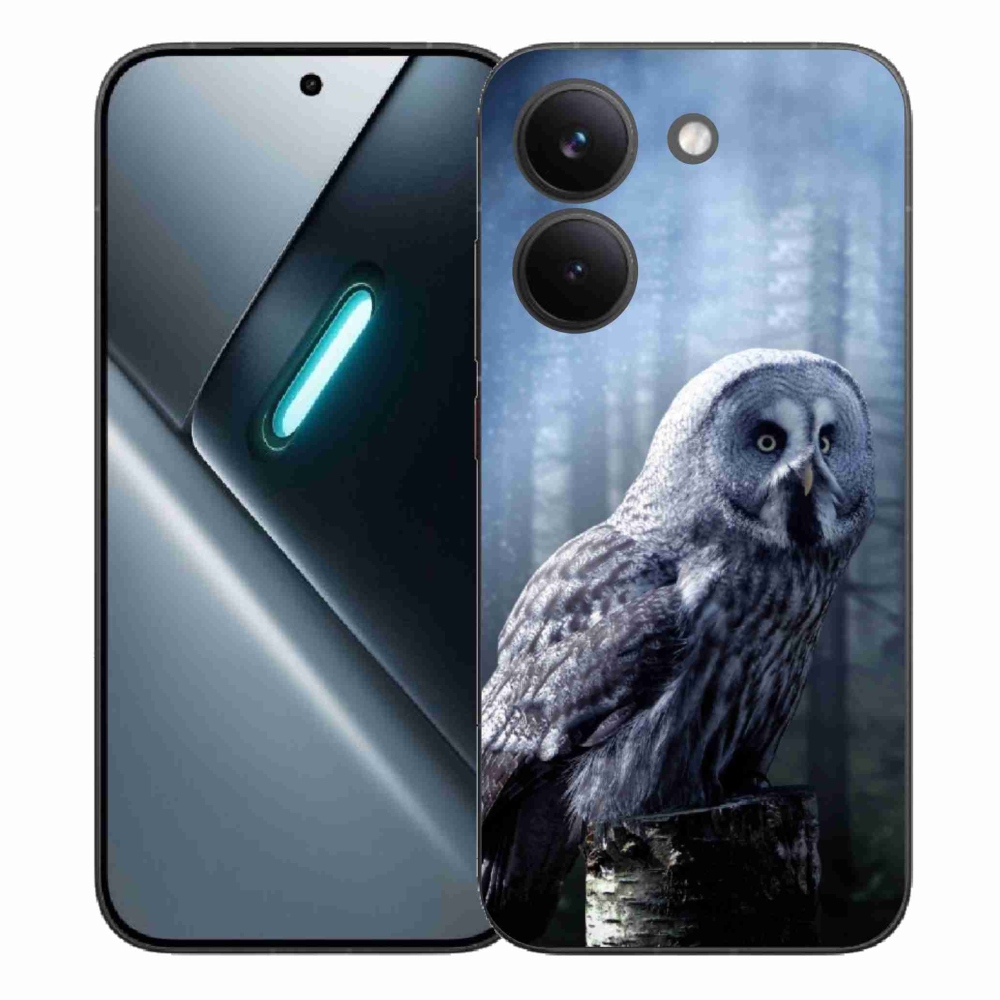 Gél borítás mmCase a Xiaomi Poco X8 Pro számára - bagoly