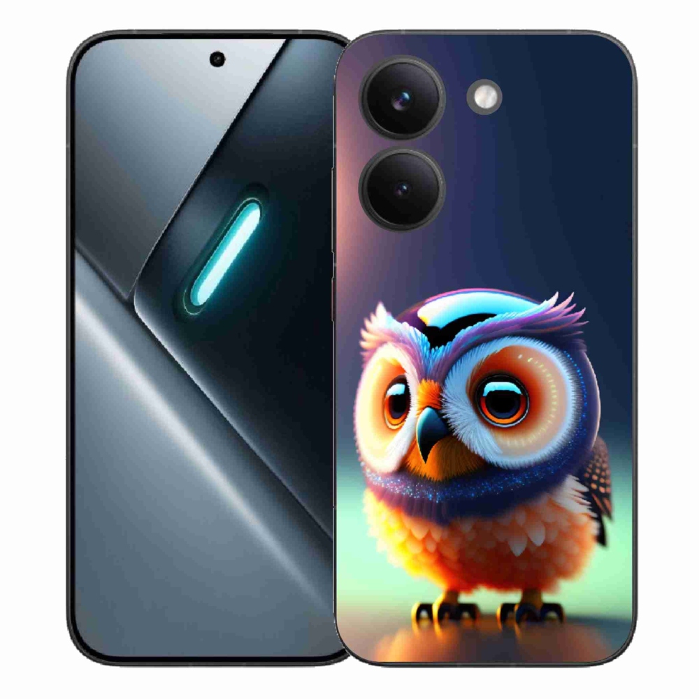 Gél borítás mmCase a Xiaomi Poco X8 Pro számára - bagoly