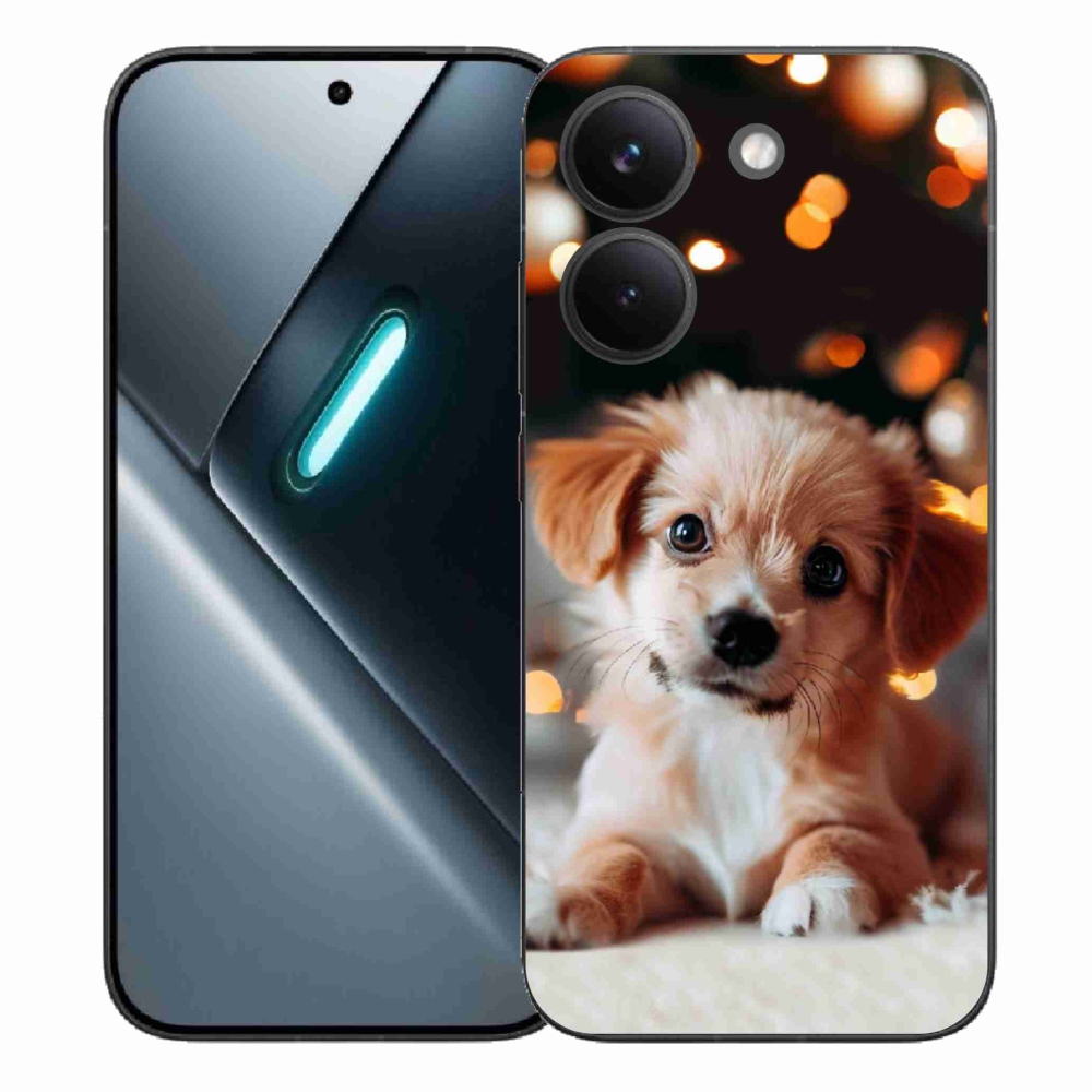 Gél borítás mmCase a Xiaomi Poco X8 Pro készülékhez - kölyökkutyakölyök