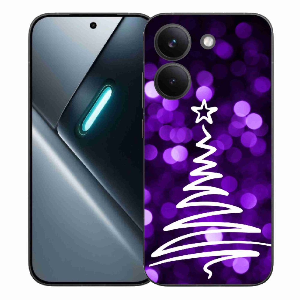 Gél borítás mmCase a Xiaomi Poco X8 Pro számára - fa