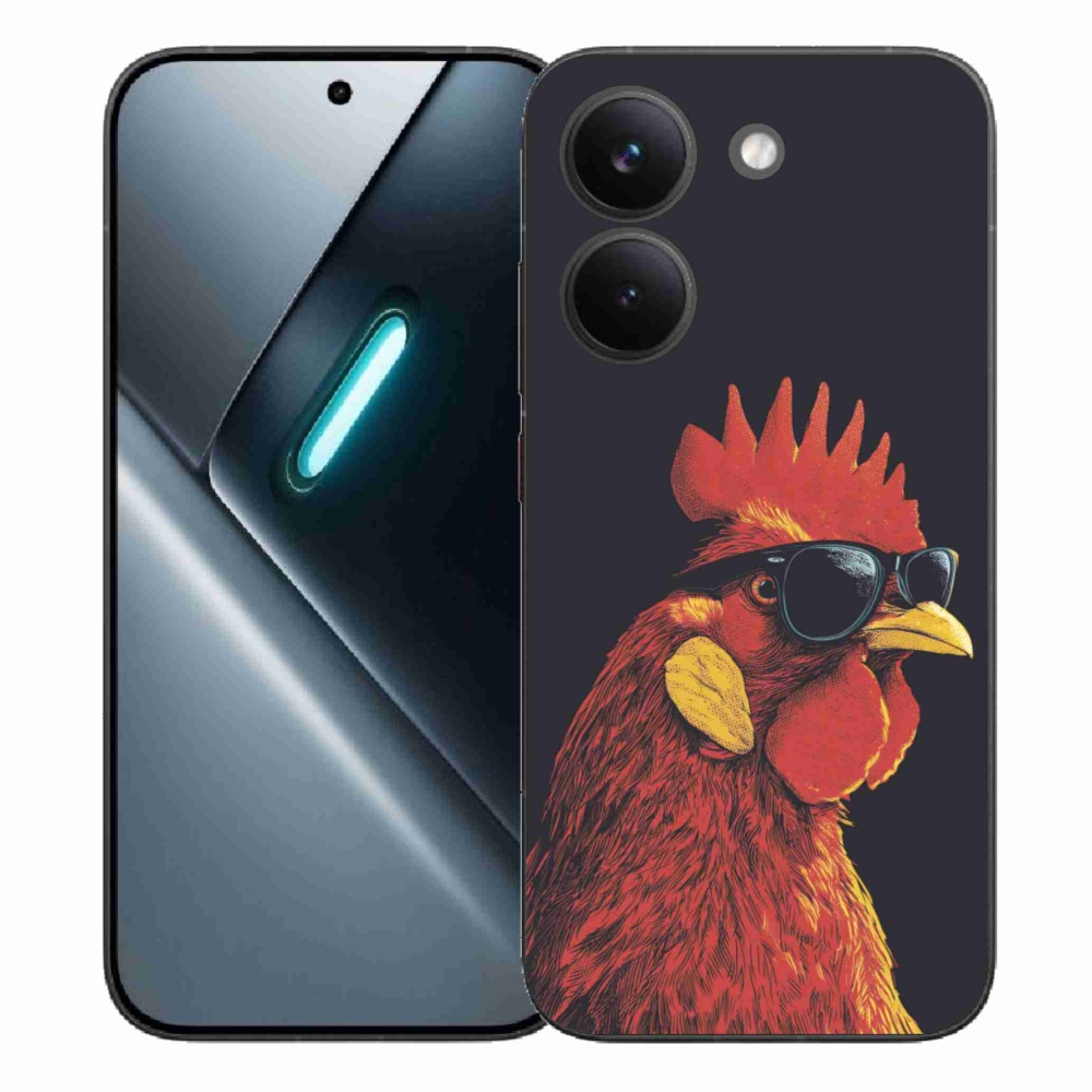 Gél borítás mmCase a Xiaomi Poco X8 Pro számára - elegáns kakas