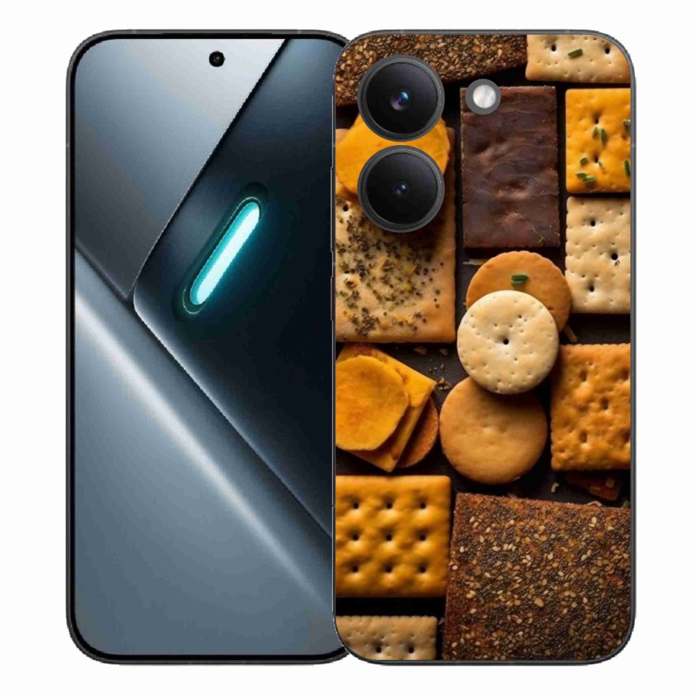 Gél borítás mmCase a Xiaomi Poco X8 Pro számára - kekszek